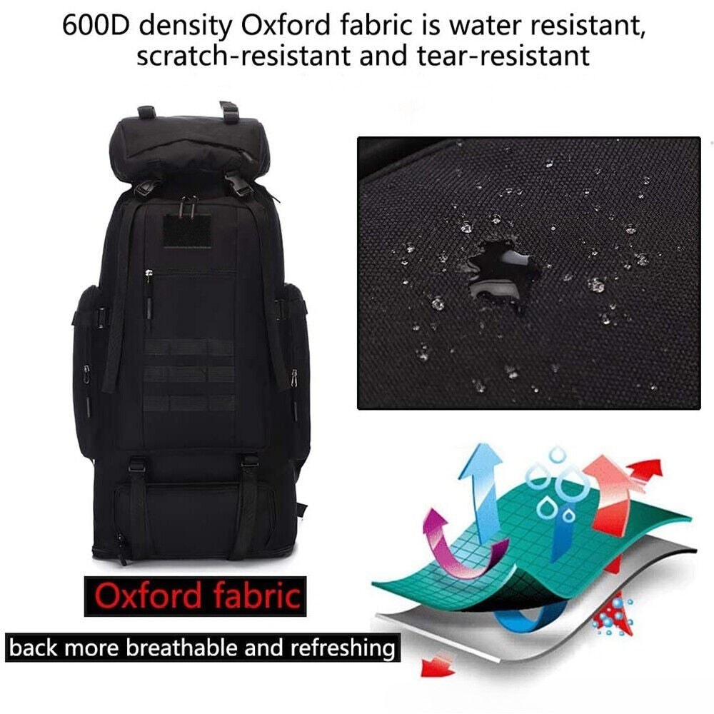 03db51dc-d320-44b9-86c2-df6e845c0fc4.jpg ZAINO GRANDE Lager Hiking Camping Backpack Extra Large Rucksack Mens Outdoor Luggage Bag100L - Image 3