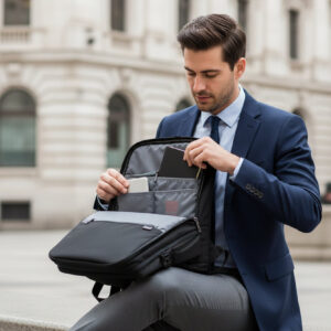 MARK RYDEN Expansion Business Travel Computer Backpack