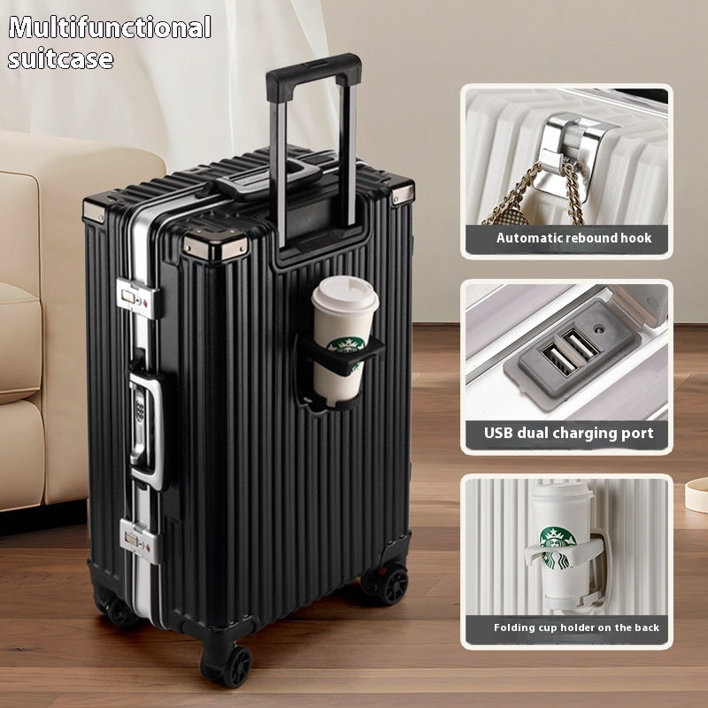 0a0dbe81-c81a-40f8-b664-b58a108bc46d_trans.jpg SOCIETY HILL PRO Universal Wheel Aluminum Frame Luggage