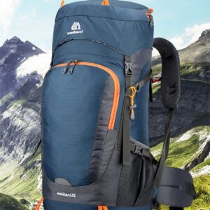 WEIKANI Mountaineering Nylon Hiking Camping Backpack (56to75L)
