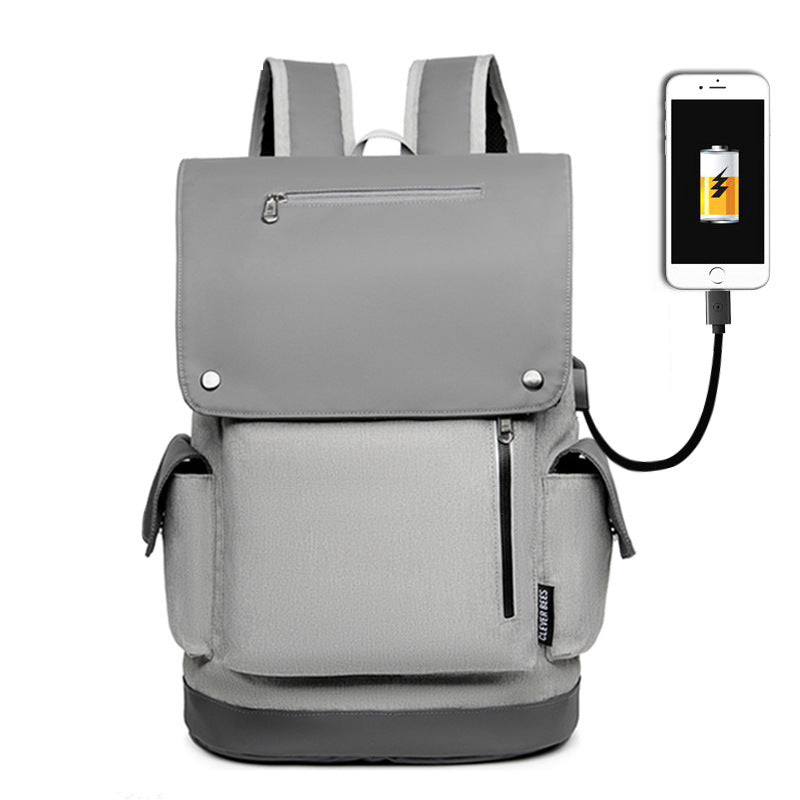 1623118754605.jpg DOBBINS Schoolbag USB Charging Business Computer Backpack - Image 4