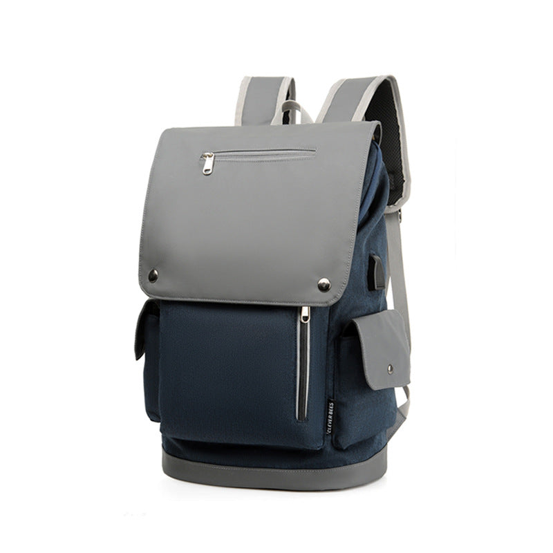 1623118754607.jpg DOBBINS Schoolbag USB Charging Business Computer Backpack - Image 6