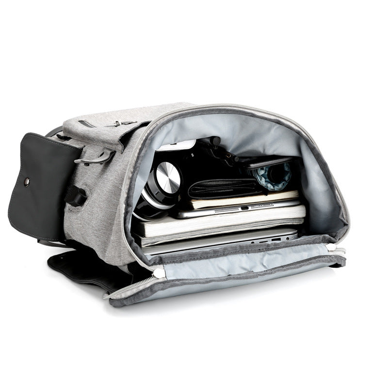 1623118754609.jpg DOBBINS Schoolbag USB Charging Business Computer Backpack - Image 2