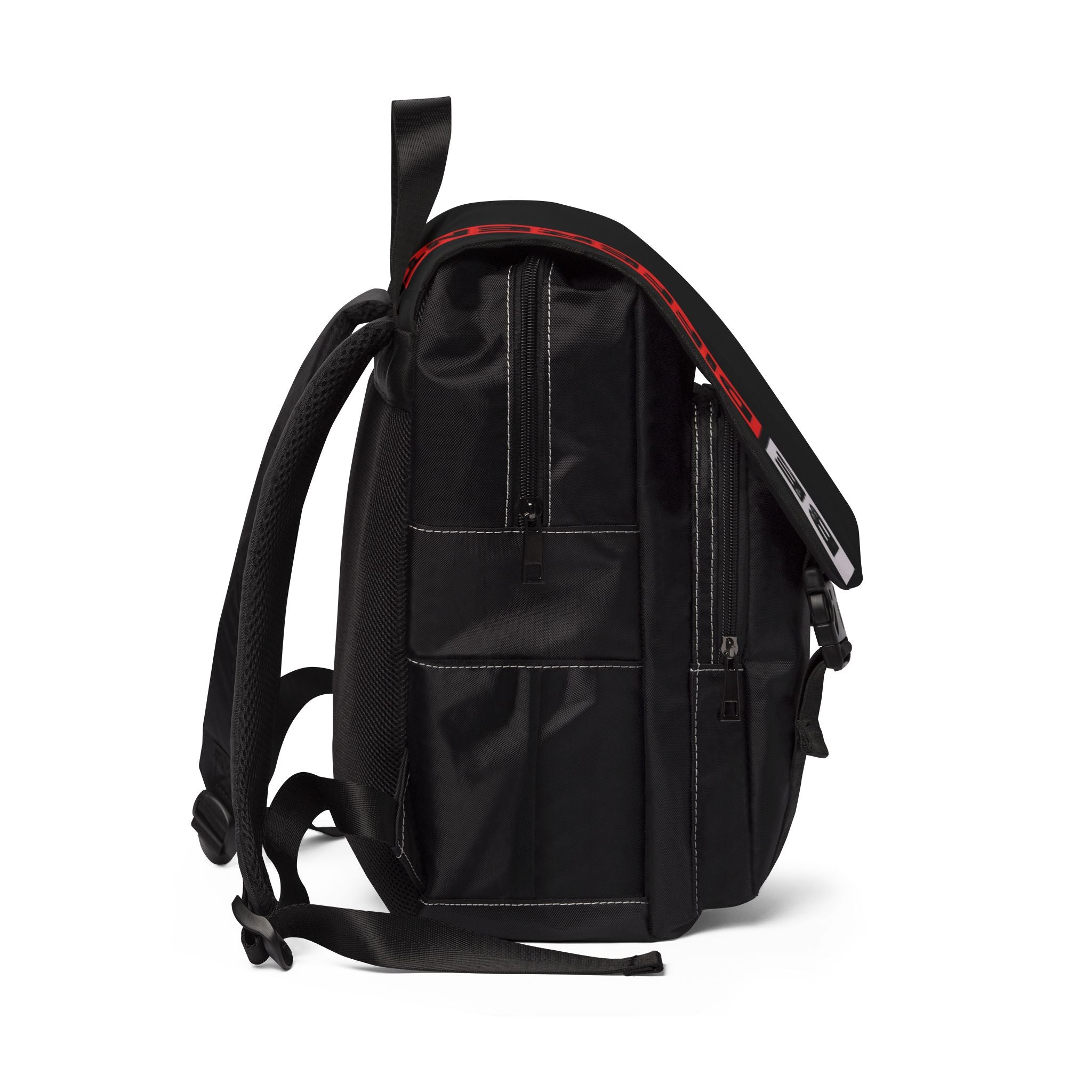 16411802927310410618_2048.jpg Be Different Black Casual Backpack ?? Urban Daypack with 'BE DIFFERENT' Accent - Image 2