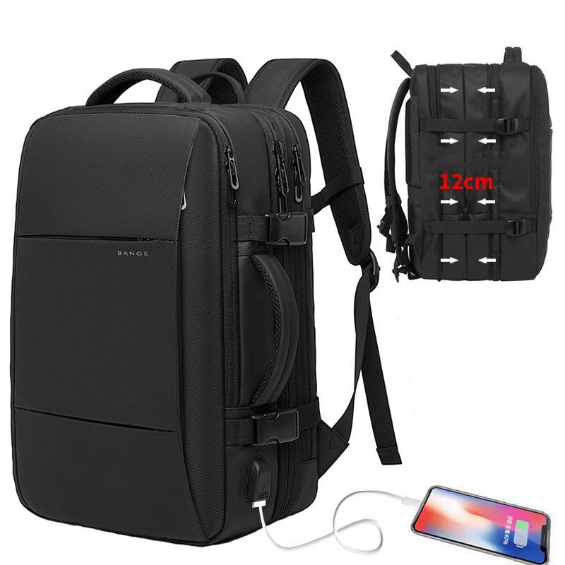 1742099942010.jpg BANGE Foldable Large Capacity Business Travel Bag Waterproof Backpack - Image 6