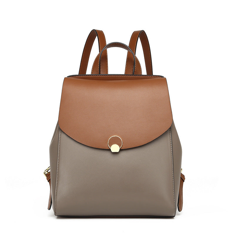 187fdaab-dd63-4eb4-a6af-829d7ee803df.jpg STENTON AVENUE Genuine Leather Women's New Leather Backpack - Image 11