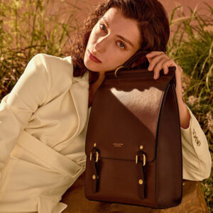 ADMIRAL & WILSON Women's Genuine Leather College Style Computer Bag