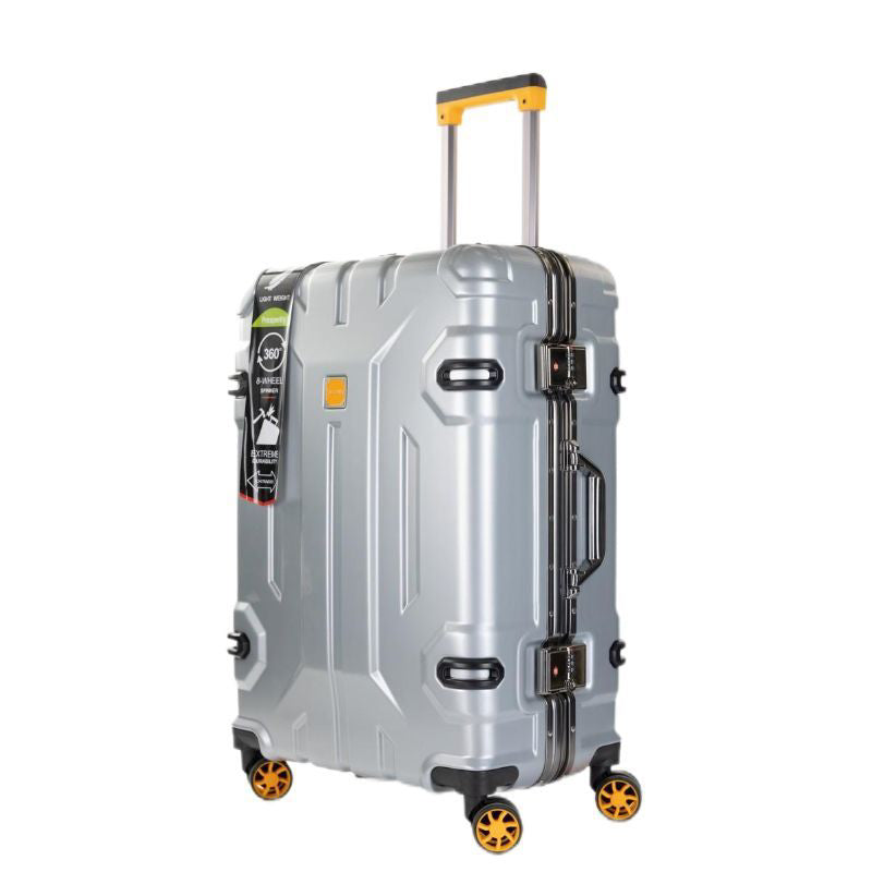1ab0ebef-5fa4-4ac5-ace7-c5d944c96452.jpg DURHAM Durable Swivel 28" Suitcase With Password Lock Box - Image 3