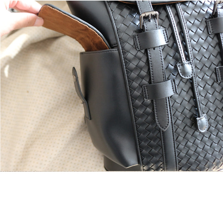 20f23328-647e-4f09-ada8-ec82c32ff6a9.jpg CHESTNUT HILL Men's Genuine Leather Business Travel Computer Backpack - Image 7