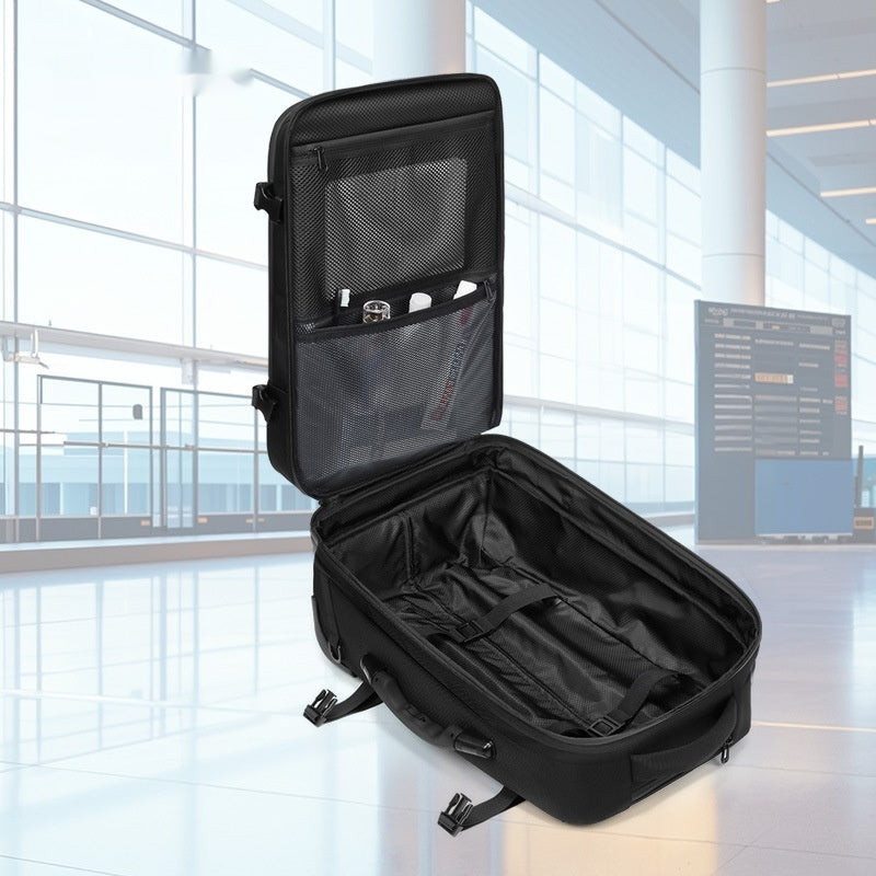 2911fa97-6ef1-4d26-bacf-d027ed4f51b6_fine.jpg FINANCIAL DISTRICT Executive Travel Backpack on wheels - Image 6