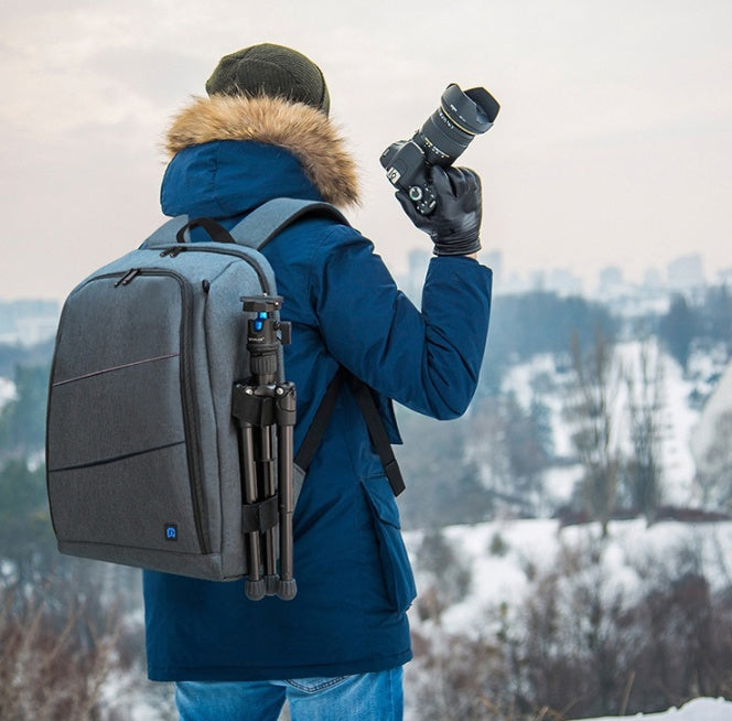 2990140026199.jpg PULUZ Outdoor Portable Waterproof Scratch-proof Dual Shoulders Backpack Camera Bag, Upgrade Version - Image 2