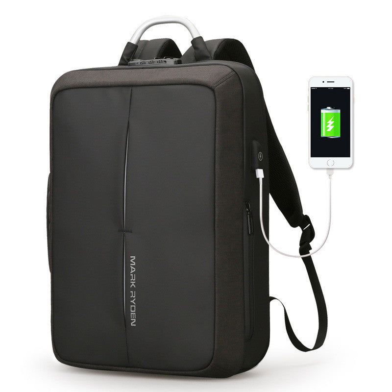2996041020755.jpg MARK RYDEN UNIVERSITY Backpack Rechargeable USB Computer Bag - Image 5