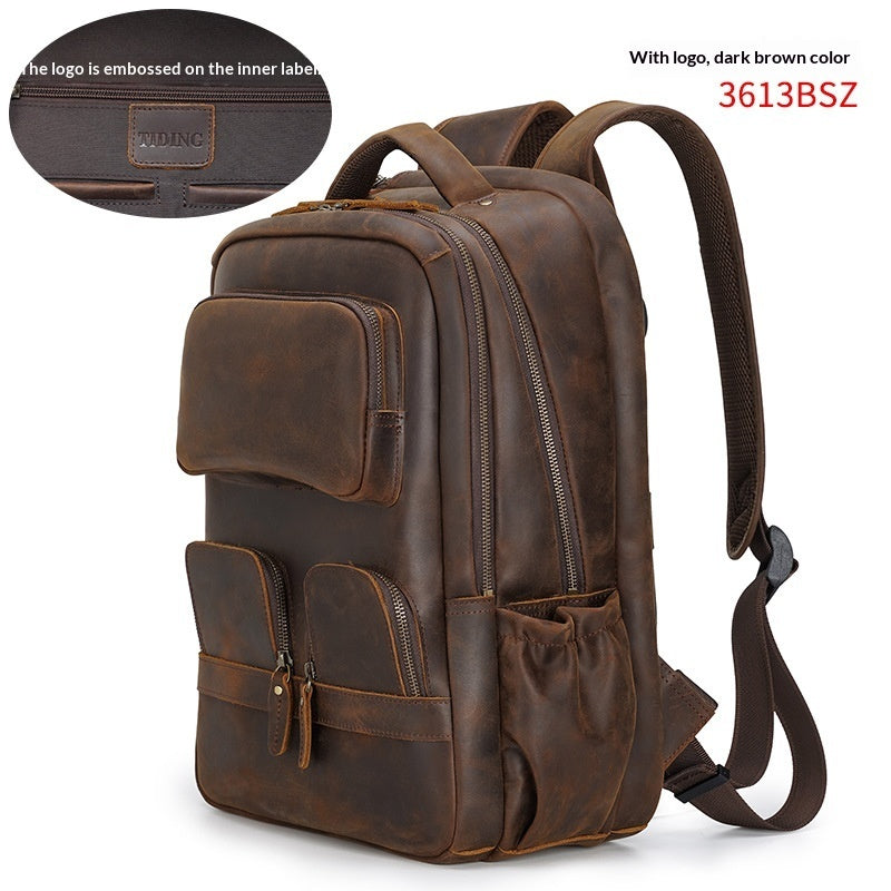 2b1b54ab-ac65-4479-8629-1dd183ca95f6_trans.jpg TIDING GENUINE Leather Backpack - Image 5