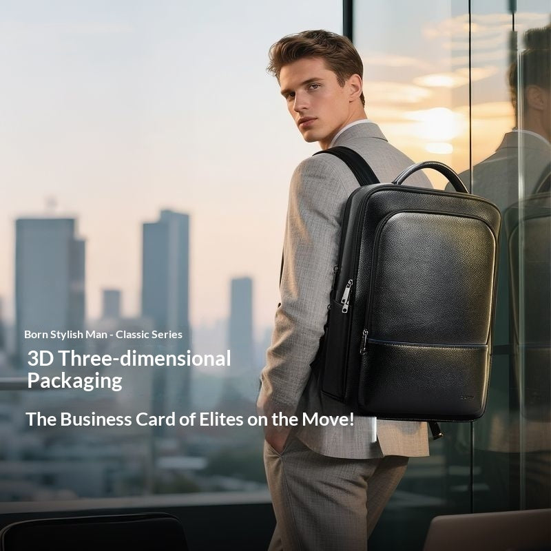 3066d7be-95e9-437b-acab-cd4f13c2c334_trans.jpg Classic Financial District Series Travel Backpack - Image 3