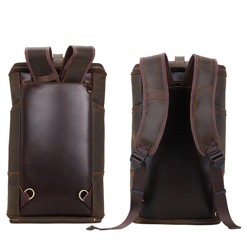 3e91ae90-dcc4-458f-9d2e-1282f5b94888.jpg WYNNEFIELD HEIGHTS Top Layer Genuine Leather Backpack - Image 4