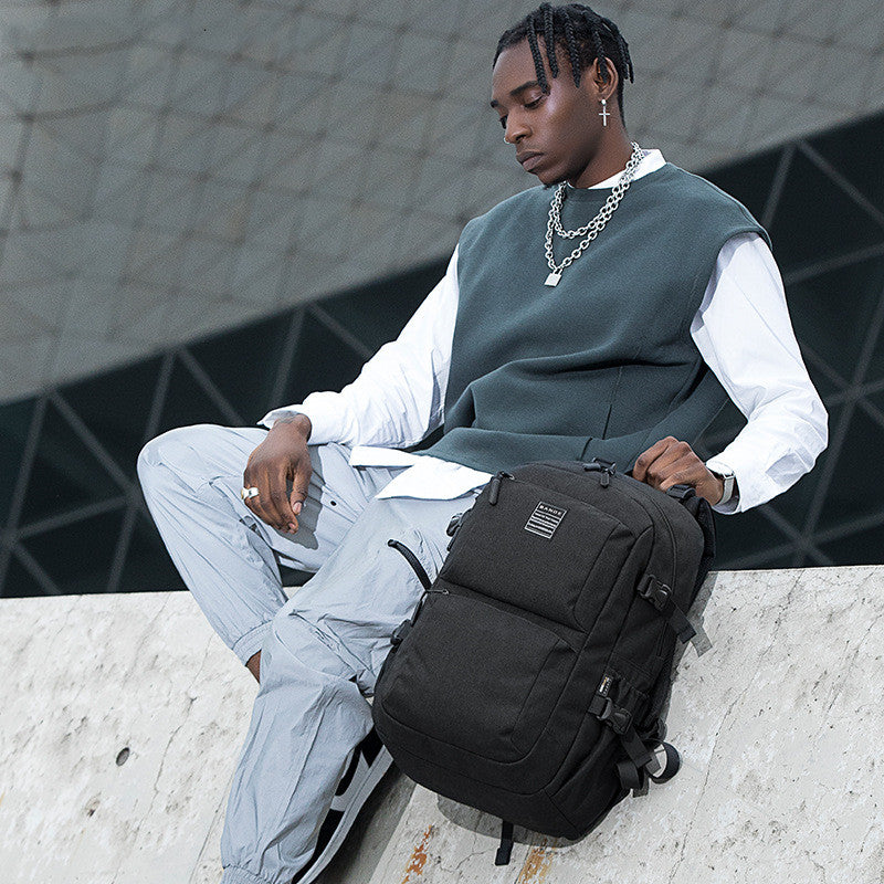 3ebbb968-3d83-451b-8942-1e78270a813c.jpg BANGE Backpack Large Capacity Retro Leisure Travel Backpack - Image 3