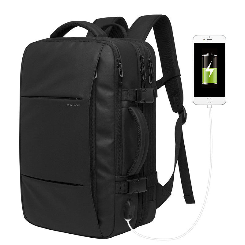 472017556273.jpg BANGE Foldable Large Capacity Business Travel Bag Waterproof Backpack - Image 7