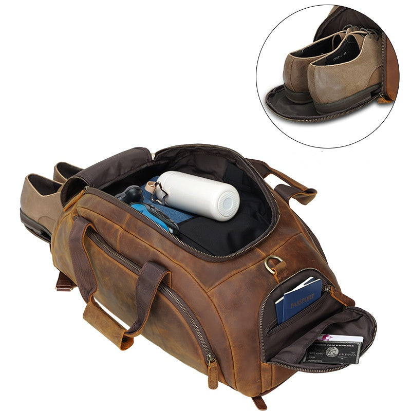 4f2b7812-7185-442c-a291-087582d9e7ab.jpg MITCHELL ELITE GENUINE LEATHER Large Capacity Backpack - Image 5