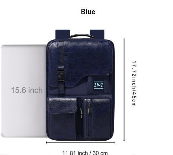 582935cb-3004-4d7e-8591-390ec339da1e_trans.jpg ZINZ EXPANDABLE Laptop Backpack Mens Premium Business-Style Computer Bag - Image 5