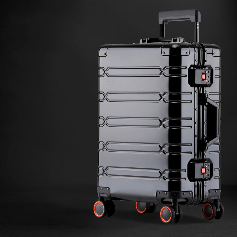 65251b76-d552-43fb-8d06-889732adcfe1.jpg BAINBRIDGE Aluminum Magnesium Alloy 20" 24" Suitcase, Universal Wheel