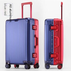 Elite Pro Aluminum Carry-On Luggage, 20" No-Zip Hard Shell
