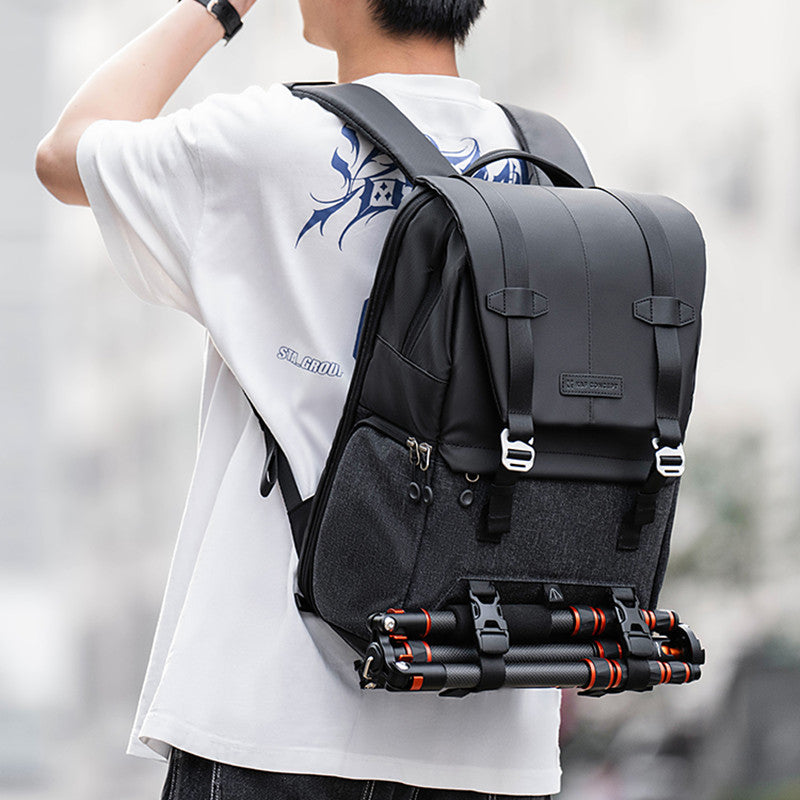 72122213-44a1-4b8c-ac24-190962cdecc9.jpg K&F CONCEPT Professional Photography Large Capacity Camera Bag Backpack; 15-15.6 Inch Laptop Compartment - Image 3