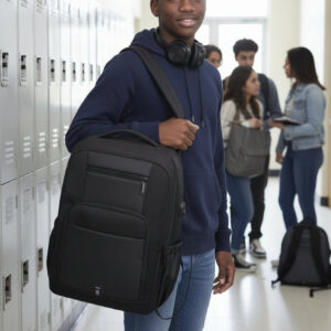 DEVEREAUX PRO Backpack USB Charging, Business, Laptop Backpack