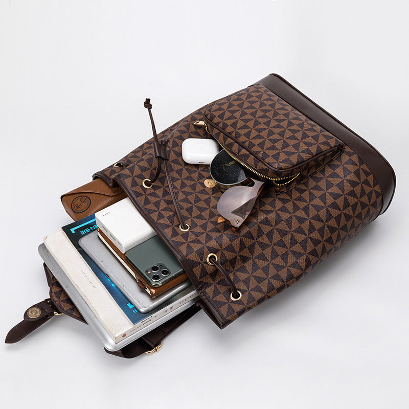 7c1c4a84-a795-460a-a4b9-3ff7a3798a7b.jpg JUNIATA Ladies Draw Rope Large Backpack - Image 2