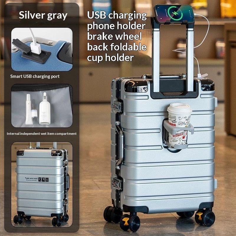 7c20f44e-5d85-450b-96a5-e71e44c79a90_water_trans.jpg BRYN MAWR ELITE PRO Aluminum-frame Suitcase, Airtight Travel Trunk - Image 6