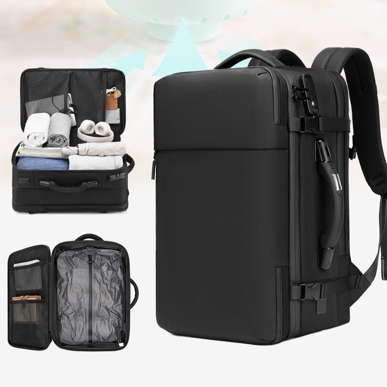 7d86f2da-5009-47f0-bb98-3907c286e53c_fine.jpg RITTENHOUSE TRAVELERS Vacuum Compression Backpack Anti-theft Backpack - Image 4
