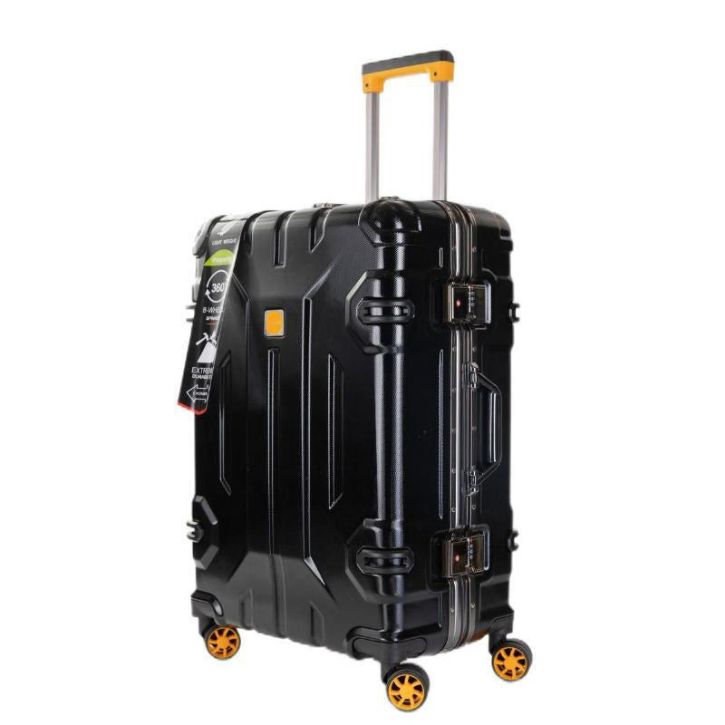 82843f51-d2e2-450a-aed7-9817ed472a8d.jpg DURHAM Durable Swivel 28" Suitcase With Password Lock Box - Image 4