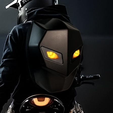 8b118b40-adf4-4bd5-bea7-e983ef29427c_fine.jpg LED Motorcycle Backpack with Light Up Eyes Hard Shell - Image 3