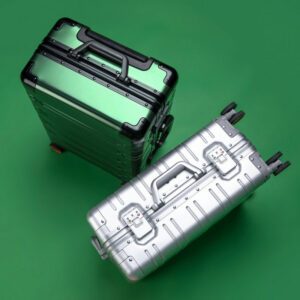 BLP Exceptional Hard Shell No Zipper Suitcase with Reinforced Corners