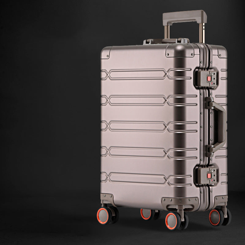 93b15832-2682-409c-8384-bc1e1a3049b8.jpg BAINBRIDGE Aluminum Magnesium Alloy 20" 24" Suitcase, Universal Wheel - Image 5