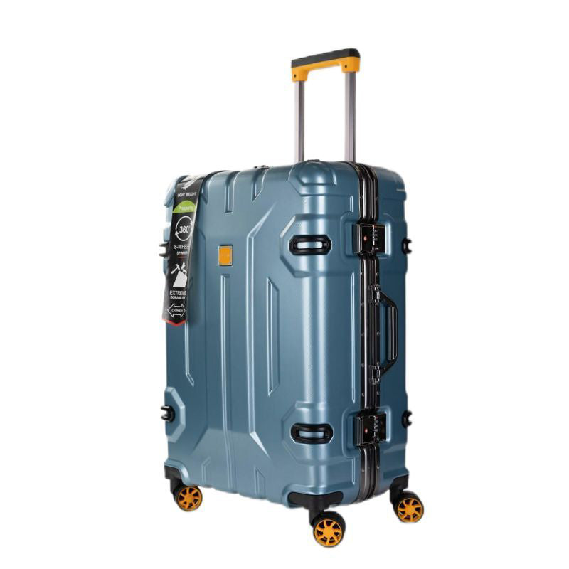98769343-d554-45a2-aafa-f9f7cf8bb527.jpg DURHAM Durable Swivel 28" Suitcase With Password Lock Box - Image 2