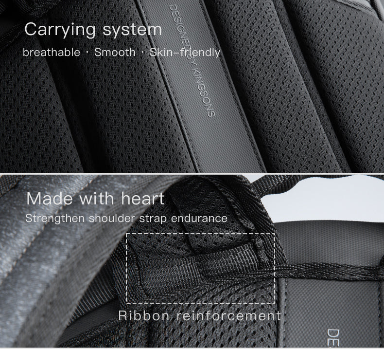 backpack11.jpg KINGSONS Business Travel Backpack - Image 13
