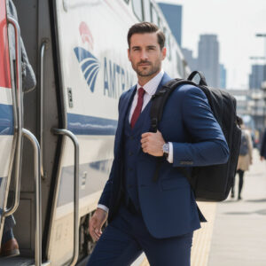 Oumurs Travel Backpack For Long Travel With 30-40L Expandable Large Capacity Water-resistant