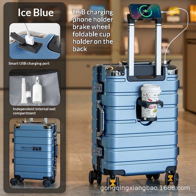c538ab93-5aa4-42de-a748-be88467ee951_trans.jpg BRYN MAWR ELITE PRO Aluminum-frame Suitcase, Airtight Travel Trunk - Image 5