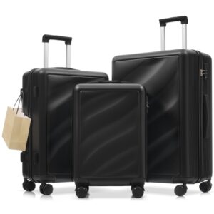 GETAWAY Luggage Set 3-Piece, Lightweight Durable ABS Suitcases With Spinner Wheels And TSA Lock, Carry-on & Checked Travel Luggage  20" 24" 28"