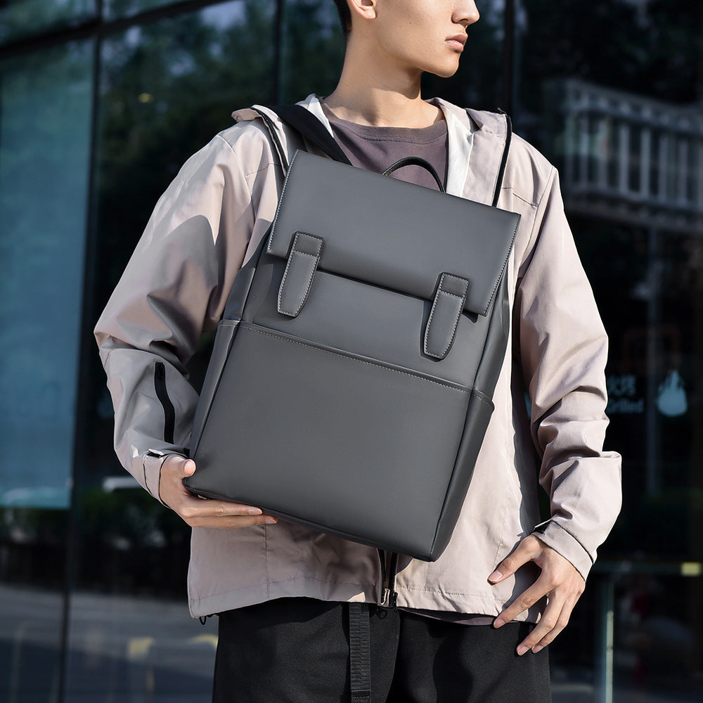 eaf2aef5-8c33-4571-a287-916b7a4fcd37.jpg UNIVERSITY CITY High-End Casual Versatile Large-capacity Mens Backpack - Image 4