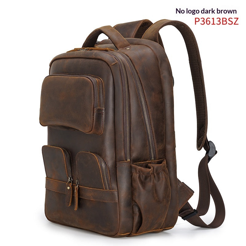 ee78bac8-9fb7-4e14-aac3-1539832b9812_trans.jpg TIDING GENUINE Leather Backpack - Image 4