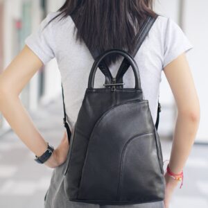 BELMONT Multifunctional Large Capacity GENUINE COWHIDE Women's Backpack