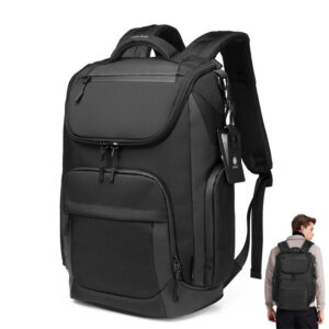 OZUKO Outdoor Waterproof Computer Business Backpack With Multiple Pocket Design